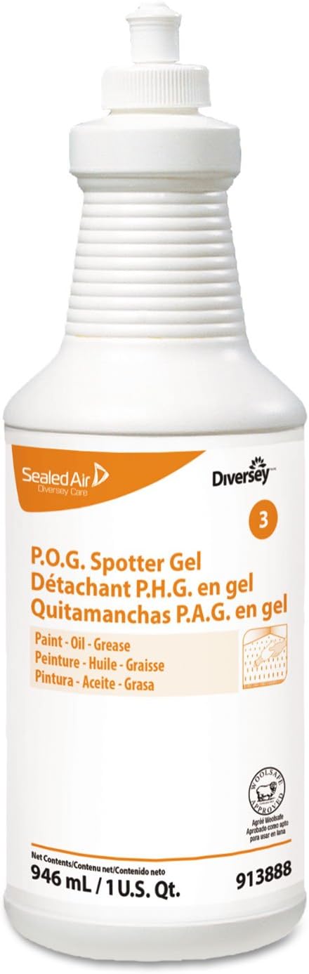 Paint Oil and Grease Spotter Gel Fruity Scent 32 oz Squeeze Bottle 6/Carton