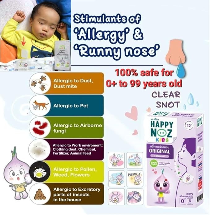 Organic Air Freshener – Organic Onion Stickers for Air – Premium Deodorizing Sheets with Shallot Eucalyptus Lavender &amp Peppermint – Ideal for Kids &amp Adults (6 Box 36 Pcs)