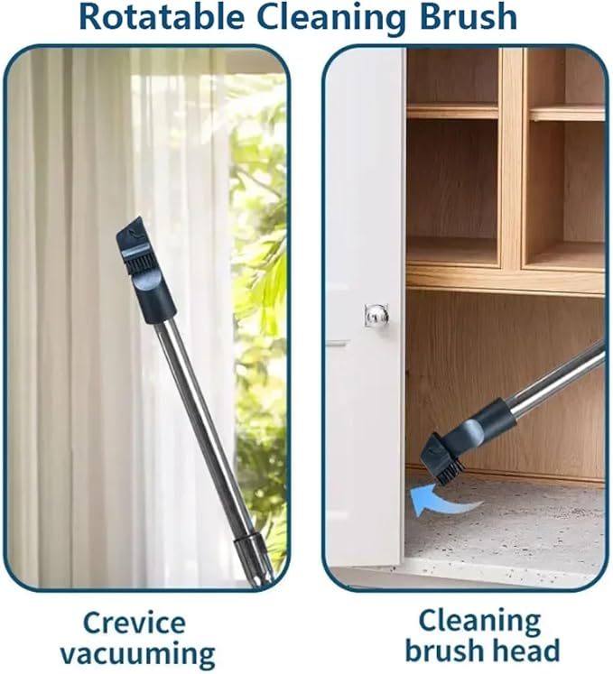 Bagless Cylinder Vacuum Cleaner2500W Cyclonic Vacuumwith HEPA FilterLow Noise Stick Vacuum Cleanerfor Hardwood Floor Carpet