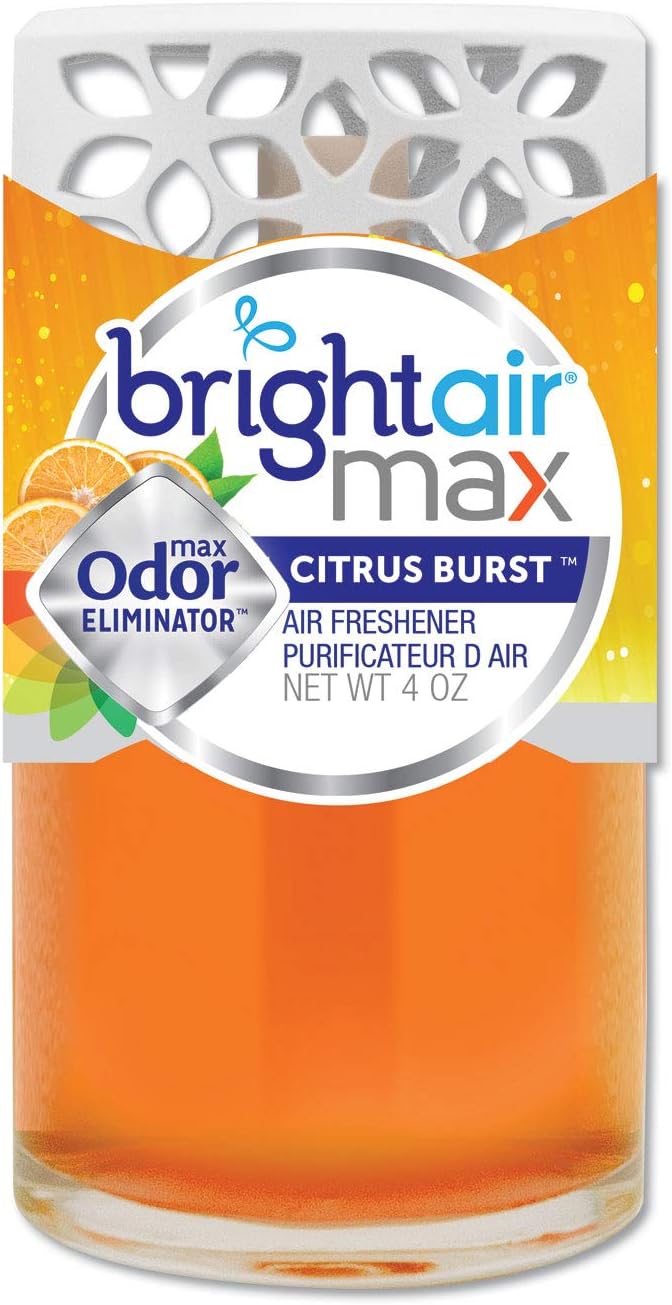 Max Scented Oil Air Freshener Citrus Burst 4 oz 6/Carton [ESS]