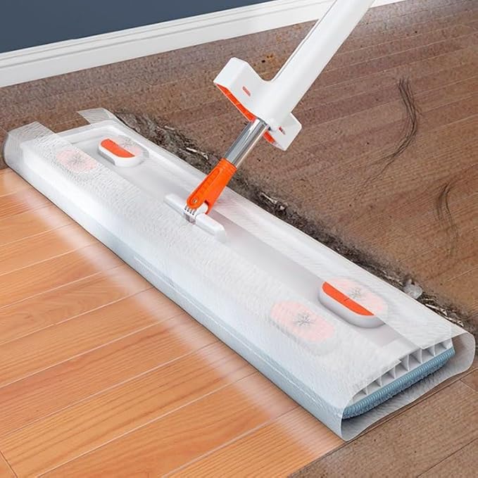 Household Indoor Dry and Wet Dual-Purpose Flat Mop Without Hand Washing
