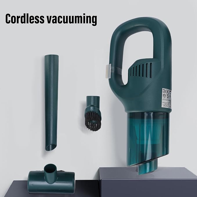 Fockety Cordless Vacuum Cleaner 3 in 1 Lightweight Stick Vacuum for Home with Powerful Suction &amp 1800mAh Battery Rechargeable Handheld Vac for Carpet Tile Pet Hair Hardwood Floors