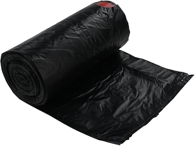 Teyyvn 6 Gallon Black Trash Bag Drawstring 220 Counts