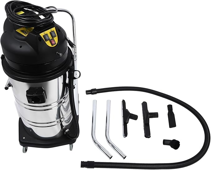 80L Portable Carpet Cleaner Machine 2110W 110V Commercial 3 in 1 Carpet Extractor Vacuum Washing Machine Heavy Duty Floor Cleaning Machine Carpet Spraying Floor Brush Cleaner Extractor