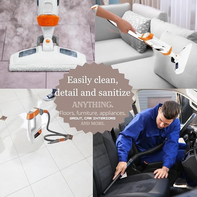 Steam Mop and Handheld Steamer for Pets Steam Cleaner Mops floor cleaners for tile and wood floors steamer for cleaning flat iron cleaner Floor Scrubber Steam Mops for Floor Cleaning
