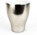 Umbra Shine Chrome Waste Can Nickel