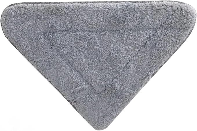 Triangle Mop Replacement Head Uses Lazy Flat Chenille Fiber Mop Dust Remover Cloth to Clean Sanitary Artifact Cleaning Cloths(5PCS Chenille Fabric)