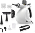 Steam Disinfection Cleaner Handheld Pressurized Natural Steam Cleaner with 9 PCS Accessories Portable Multi-Surface Steamer for Cleaning Home Kitchen Floor Upholstery Tile Grout &amp Car