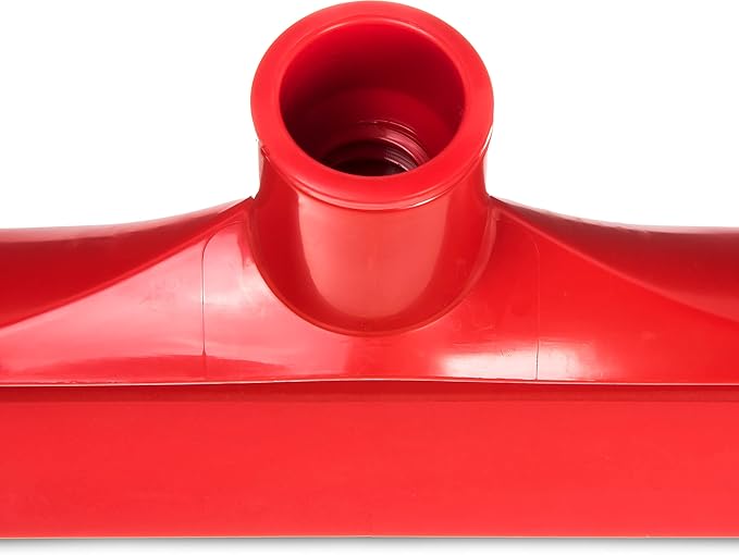 SPARTA 3656705 Plastic Floor Squeegee Shower Squeegee Heavy Duty Squeegee With Rubber Blade For Windows Glass Shower Doors Floors Windshields 20 Inches Red