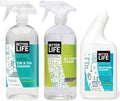 Better Life Bathroom Cleaner 32 Oz 1 Pack + All Purpose Cleaner 32 Oz 1 Pack + Toilet Bowl Cleaner 24 Oz 1 Pack