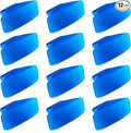 LemonRoad 12 Pack Toilet Bowl Deodorizer Rim Hanger Air Freshener Fruity Scent Toilet Bowl Fresheners for Bathroom Car Wardrobe (Blue)