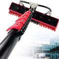 Water Fed Pole Kit Water Fed Cleaning Outdoor Window Cleaner Window Cleaning Tool w/Water Fed Telescopic Brush/Brush Window and Solar Panel Cleaning20FT/6M