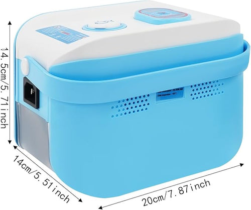 1500W Handheld Steam Cleaner Portable Steam Cleaner for Home with 13s Heat-Up 1.2L Tank 3 Gears Adjustment Steam Cleaning Machine for Range Hood Curtains Leather Tile (Sky Blue)