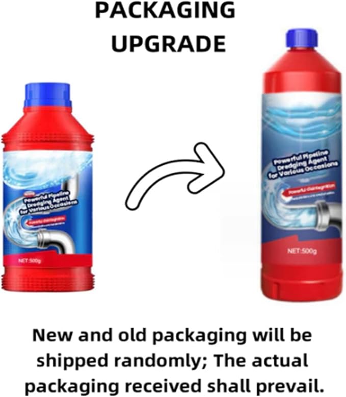 Pipeline Dredging Agent500mlPowerful Pipe Dredge AgentKitchen UnblockerPowerful Pipeline Dredging Agent for Versatile Occasions (1pc)