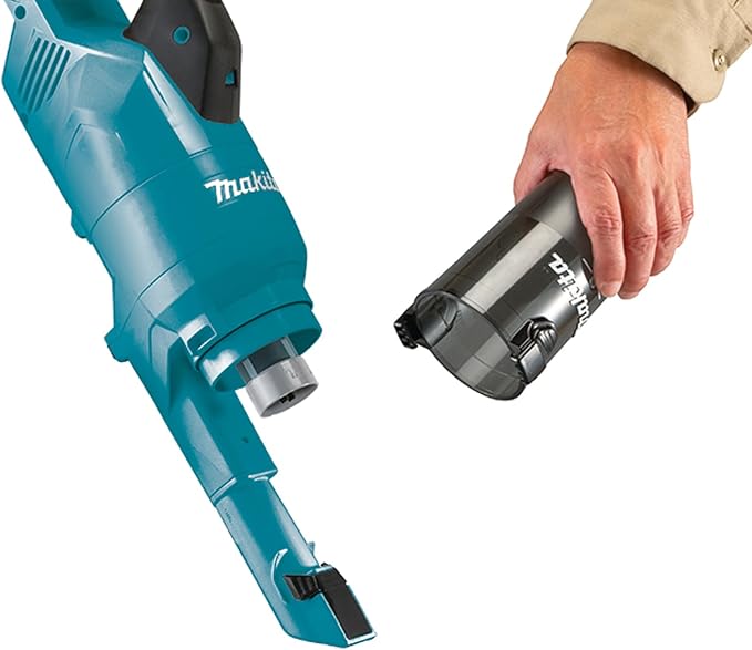 Makita DCL286FZ Cordless Vacuum Cleaner 18 V with Cyclone Unit (Without Battery Without Charger) Turquoise Black