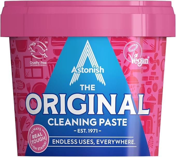Astonish Heavy Duty Cleaning Pastes Bundle – Oven &amp Cookware Cleaner Specialist Oven &amp Grill Cleaner with Sponge and Original Multi-Surface Cleaning Paste – Powerful Degreaser for Kitchens &