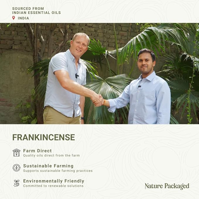 Frankincense Essential Oil - Direct from Madhya Pradesh India - Pure Essential Oil for Diffusers and Aromatherapy | 100% Pure Therapeutic Grade Natural Aceite de Incienso (22lbs)