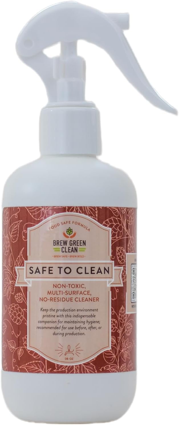 DERMAGLOVE Comprehensive Brewery Hygiene Kit - Cleaning Agenda for Breweries Ensures Uncompromised Taste Integrity - 8 Fl Oz (Pack of 5)