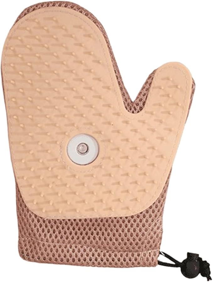 Pet Hair Remover Gloves 2 in 1 Cat Glove Compatible for Grooming Floating Brush with Novelty SprayMassaging Shedding(7)