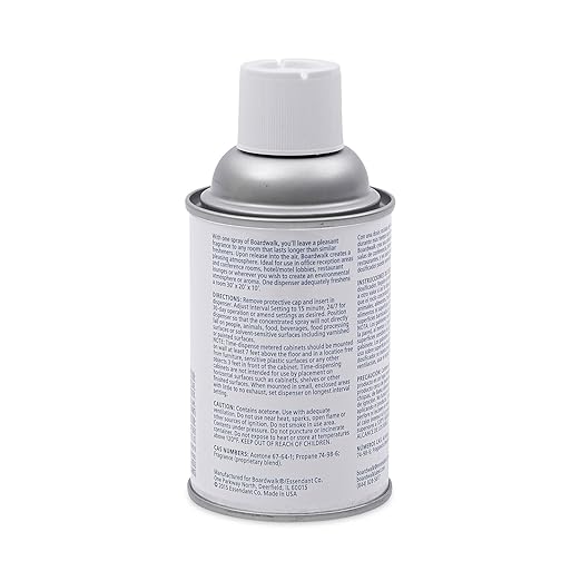 Boardwalk Metered Air Freshener Refill 12-Pack 7 oz Aerosol Spray Apple Harvest Scent Fits Most Standard Dispensers Lasts For 30 Days