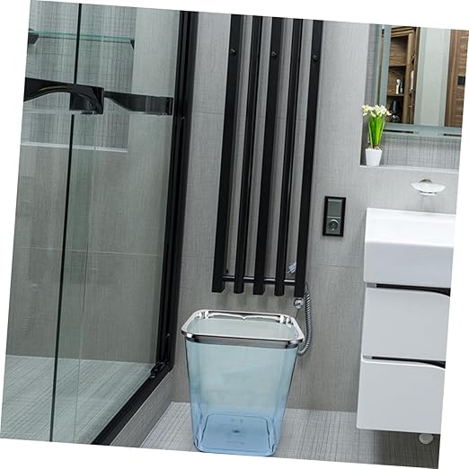 Garbage Bin Large Wastebasket for Bedroom Office Kitchen Sturdy Pp Easy to Clean