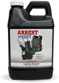 Arrest My Vest Military Grade Laundry Booster Deodorizer For Strong Odor to Get The Sweat Smell Out of Clothes Uniforms Police Gear and All Fabrics - Unscented - 1 64oz Bottle Laundry Supplies