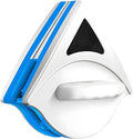 Window Cleaner with Strong Attachment for 3-8 Mm Glass Double Sided Wiper Fall Proof 6.3 X 4.9 in