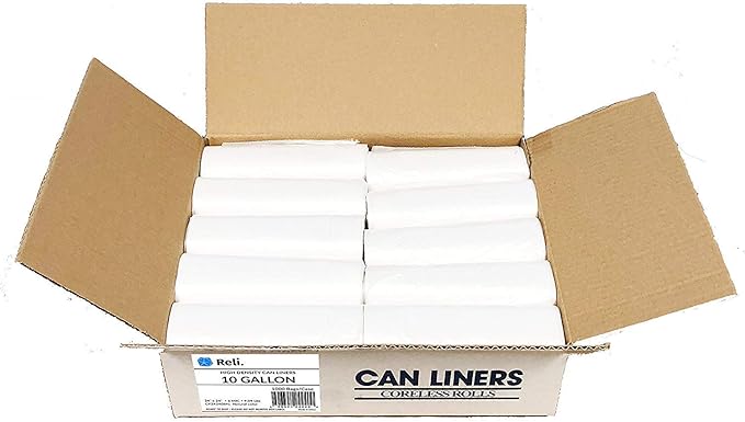 6-10 Gal Trash Bags (1000 Bags) &amp 13 Gal Trash Bags (1000 Bags)