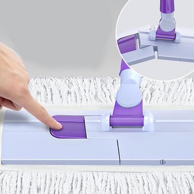 Efficient Flexible Flat Mop for Cleaning Dust Dirt Adsorption Household