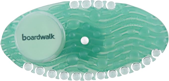 Boardwalk Curve Air Freshener Cucumber Melon Green 10/box 6 Boxes/carton
