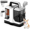 Carpet Cleaner Handheld Sofa Carpet Cleaner Wash Spot Cleaner with 2 Brush Head 15KPA Deep Cleaning for Stain Car Upholstery Sofa