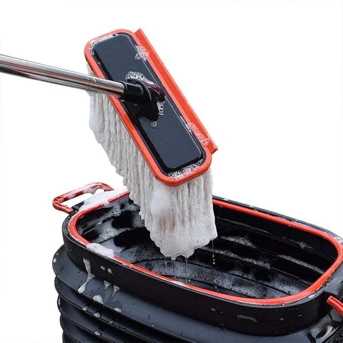 Microfiber Mop - Thick Woven Micro-Mitt Extension