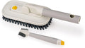 Joseph Joseph CleanTech Household Cleaning 2-Piece Set for Bathroom &amp Kitchen Includes: 2-in-1 Tile Scrubber with Grout Brush and 3-in-1 Detail Brush with Nylon Scraper Tip