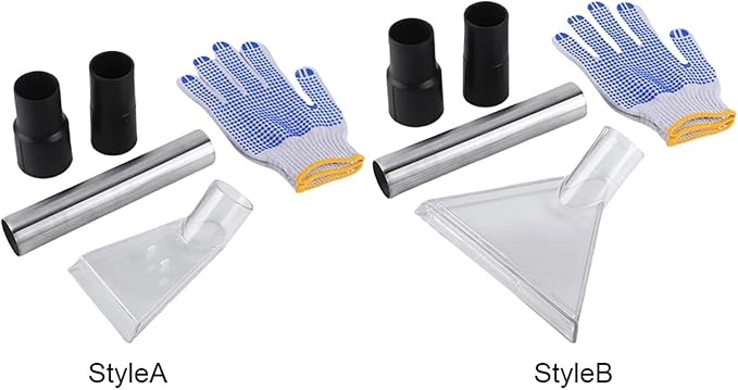 Universal Clear Vacuum Extraction Accessory Transparent Water Suction Head Vacuum Cleaner Part for Cleaning Sofa Carpet(Large)