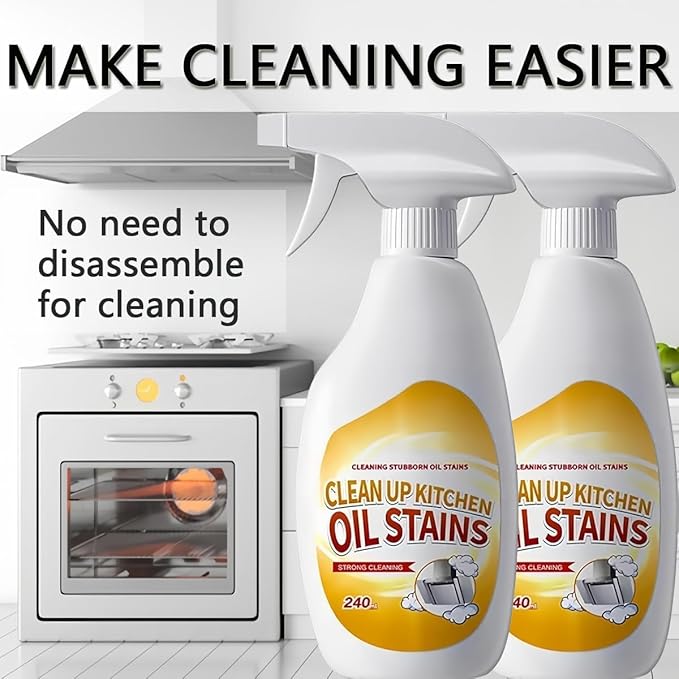 Heavy Duty Degreaser 2026 Kitchen Heavy Duty Cleaner Spray Portable Degreasing Spray All-Purpose Kitchen Pots and Pan Cleaner for Appliances Countertops Range Hoods (1)