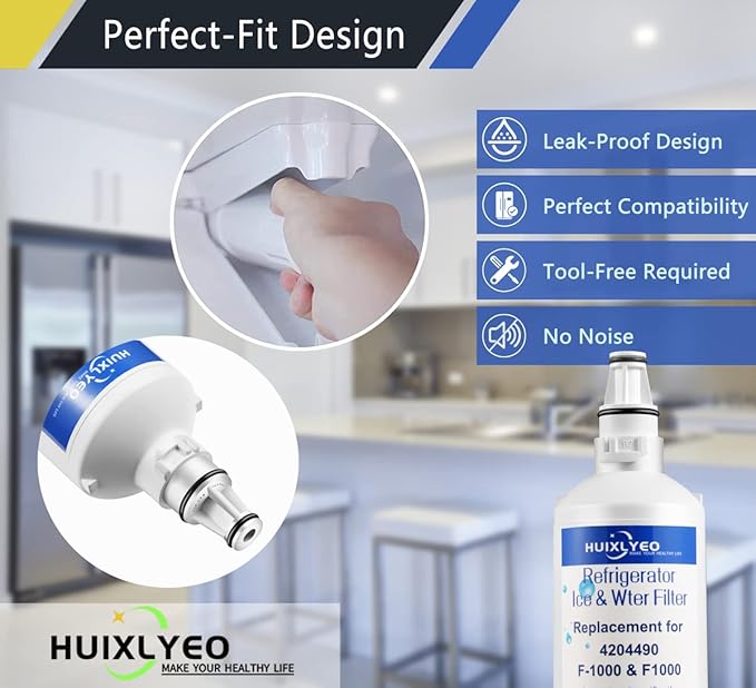 4204490 Water Filter Replacement for Sub-Zero 4204490 4290510 Refrigerator Water Filter 3Pcs