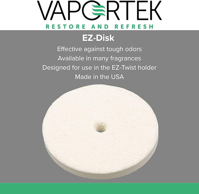 Vaportek EZ-Disk fragrance disk for use in EZ-Twist holder 12 disks Winter Scent