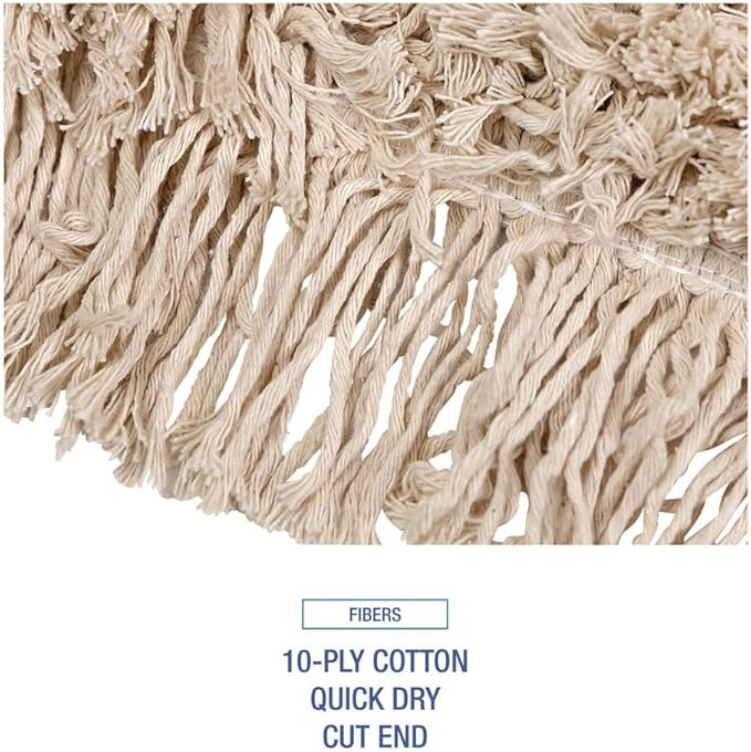 Boardwalk 1048 Mop Head Dust Cotton 48 x 3 White