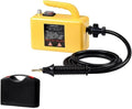 2600W Household Electric Steam Cleaner 120℃ High Temperature Steam Portable Handheld Steamer Car Kitchen Brush Cleaning MachineYellow