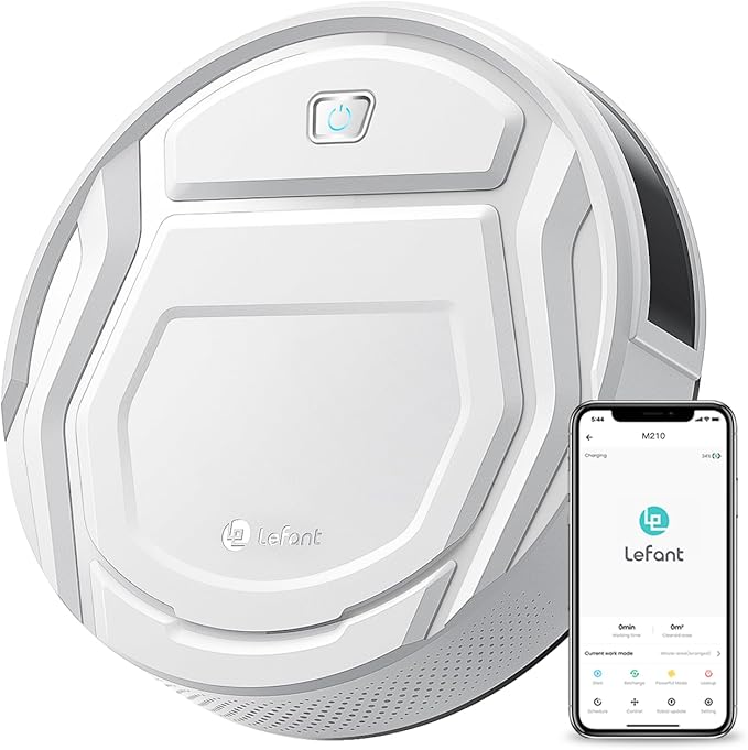 Lefant Robot Vacuums 2200Pa Strong Suction 120 Min Runtime