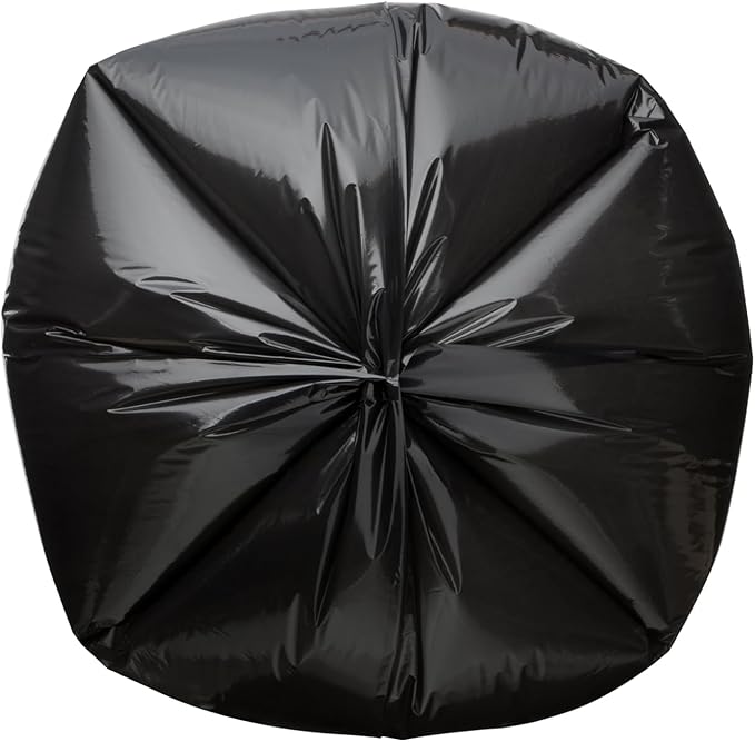45 Gallon Trash Bags 40 x 46 inches 100 Count Black