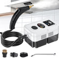 High Pressure Steam Cleaner Portable Steam Cleaner Handheld Steam Cleaner 1200Ml Large Capacity Cleaning Machine for Cleaning Tiles Cars