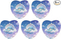 5PCS Car Air Freshener Hanging Personalized Double Sided Underwater Dwelling Car Fresheners Long Lasting New Cars Scents Cute Automotive Freshies for Closets Drawers (tea)