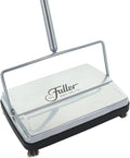 Fuller Brush 17034 Electrostatic Carpet &amp Floor Sweeper - 9 Cleaning Path - Lightweight - Ideal for Crumby Messes - Works On Carpets &amp Hard Floor Surfaces - Mettalic Silver