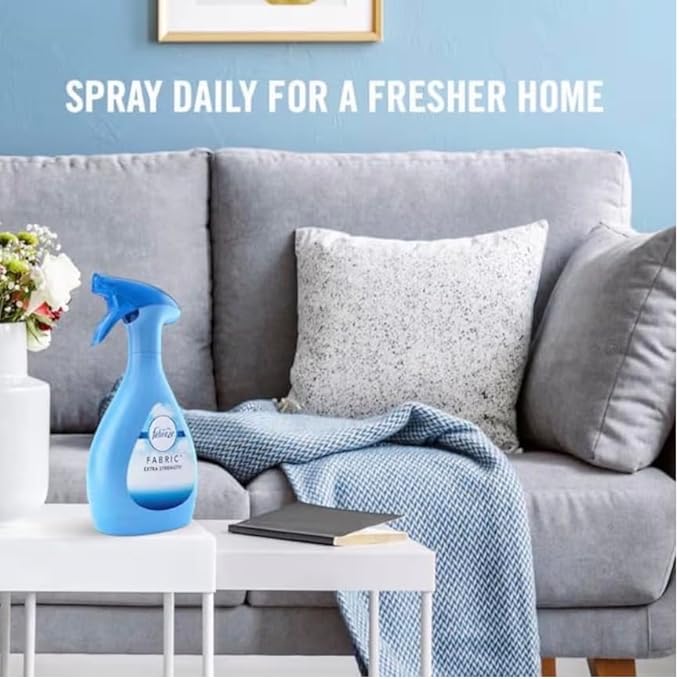 Febree-Air Freshener Odor-Fighting Fabric Refresher Couch Cleaner Linen Spray Multi-Use Extra Strength Scent 23.6 FL OZ value (2pack)