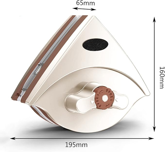Magnetic Window Cleaner Magnetic Window Cleaner Glass Household Cleaning Tool 5-Files Adjustable Magnetic Brush Wiper 5-40Mm