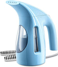 HiLIFE Steamer for Clothes Portable Handheld Design 240ml Big Capacity 700W Strong Penetrating Steam Removes Wrinkle for Home Office(ONLY FOR 120V) (Blue)