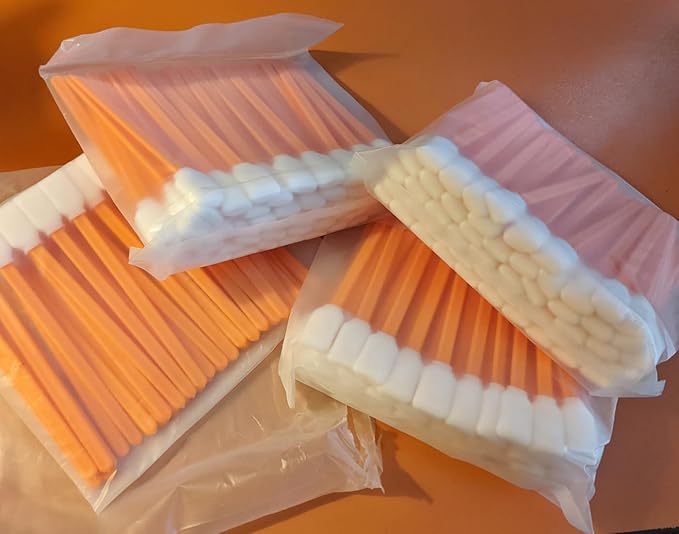 Disposable Crevice Cleaning Brushes Multi-Purpose Narrow Gap Scrub Cleaner for Toilet Corner Window Track Door Groove Car AC Vent &amp Small Spaces Household Cleaning Tools （200PCS）
