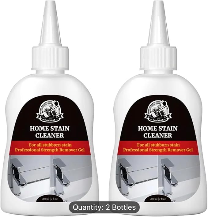 Professional Caulk Cleaner White Bottle Applicator for Bathroom Kitchen Edge Toilet Bottom Sink Edge Ceramic Tile Gaps 2-Pack