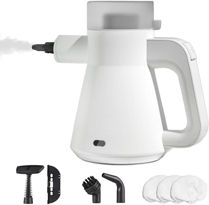 1000w Handheld Steam Cleaner 3.5bar High Pressure Steam 135℃ High Temperature Sterilization Multifunctional Household Cleaning 450ml Large Capacity Water Tank
